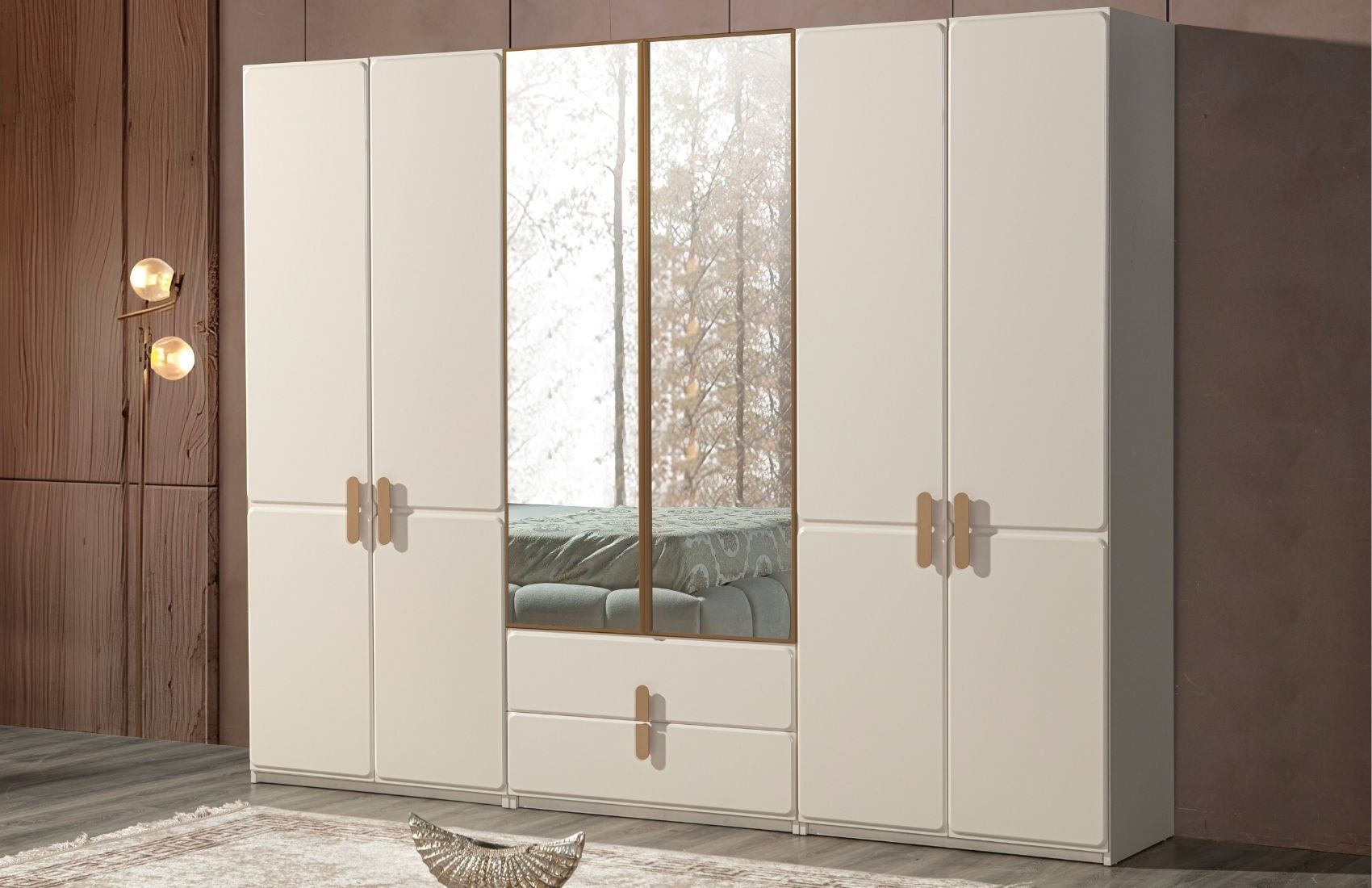 Nepal Gardırop(6 Kapaklı)