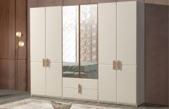 Nepal Gardırop(6 Kapaklı)