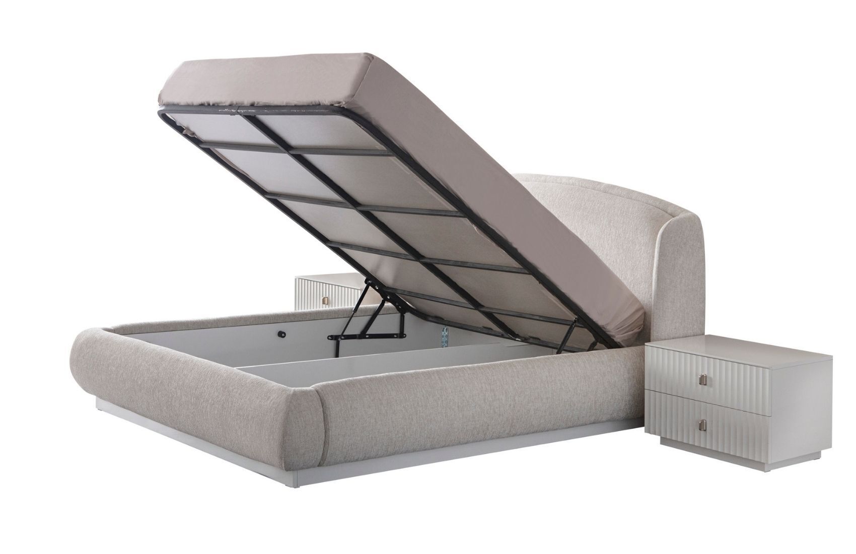 Bronz Bazalı Karyola