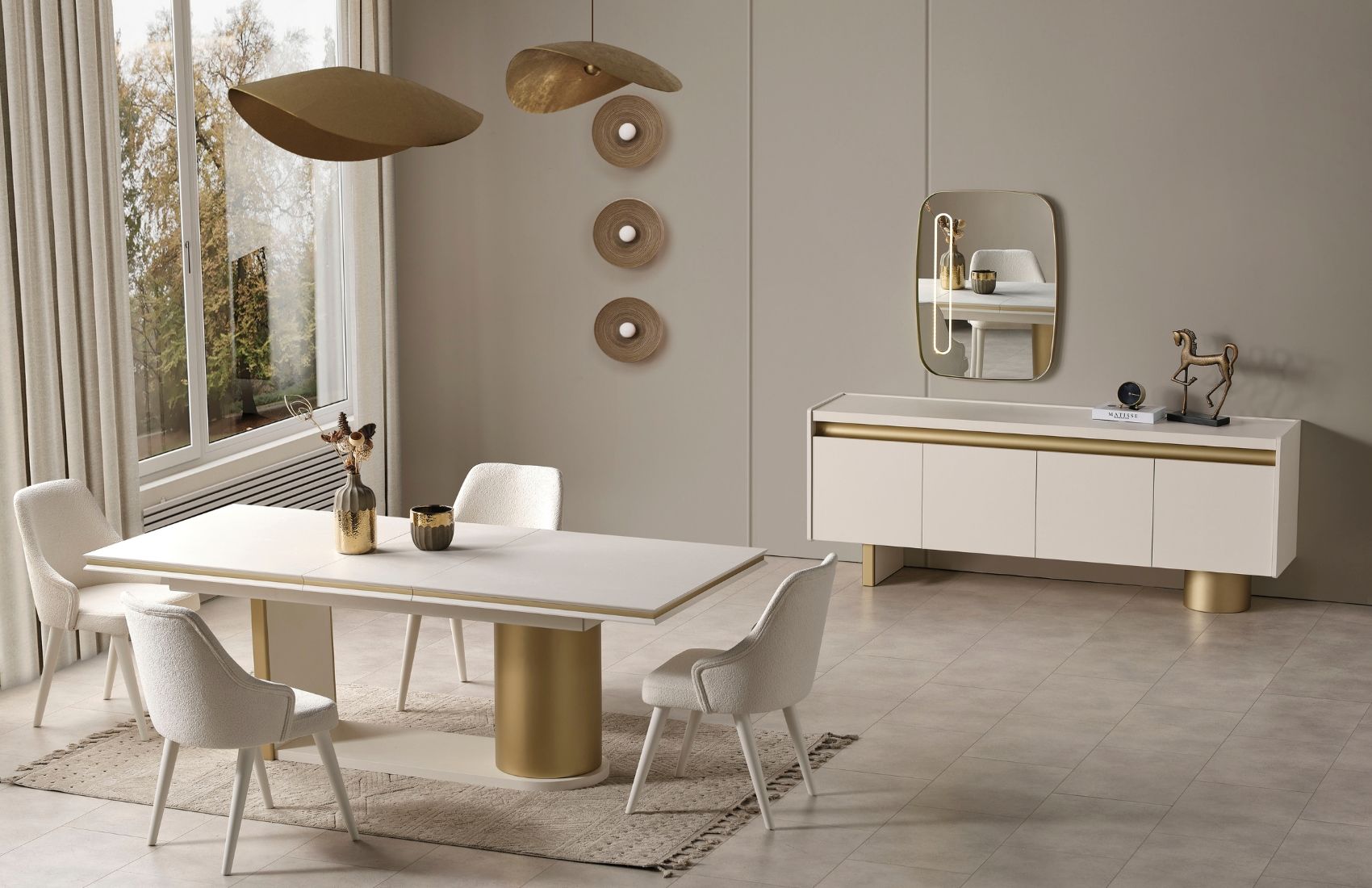 Rio Delüx Yemek Odası Takımı