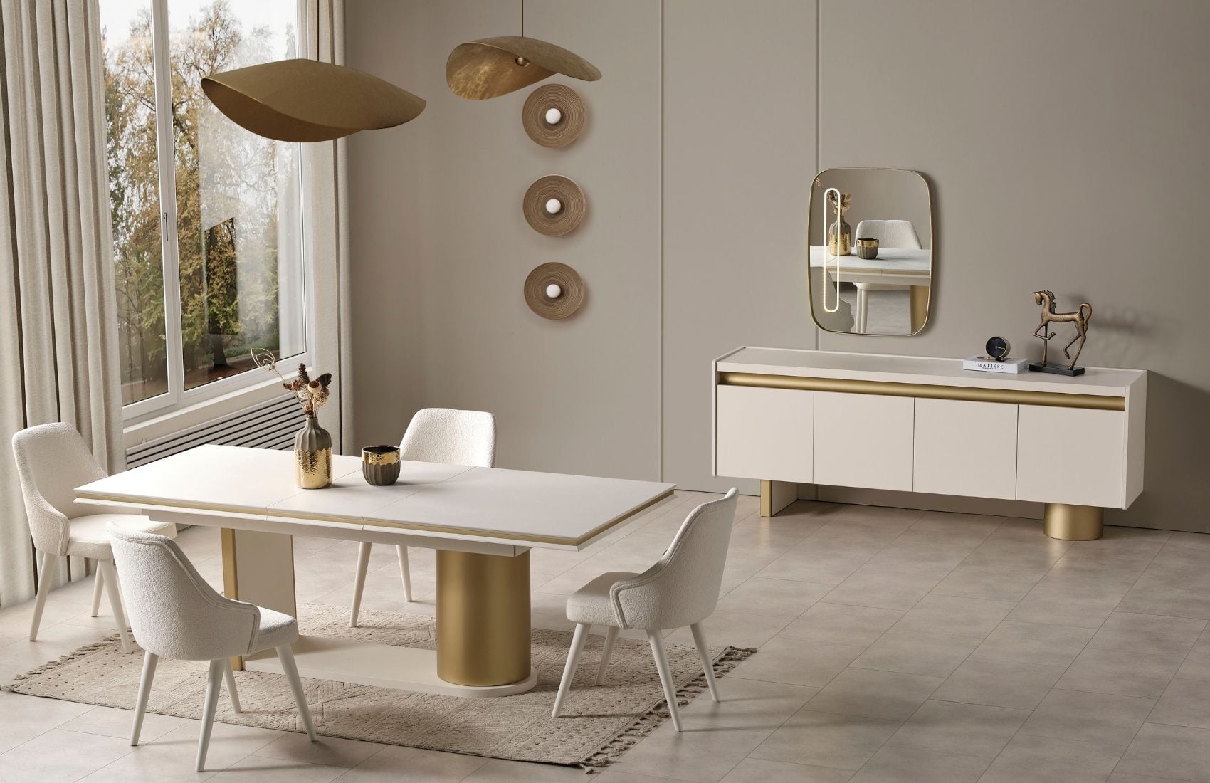 Rio Delüx Yemek Odası Takımı