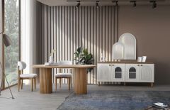 Akyuva Aynalı Konsol