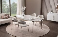 Bronz Yemek Odası Takımı