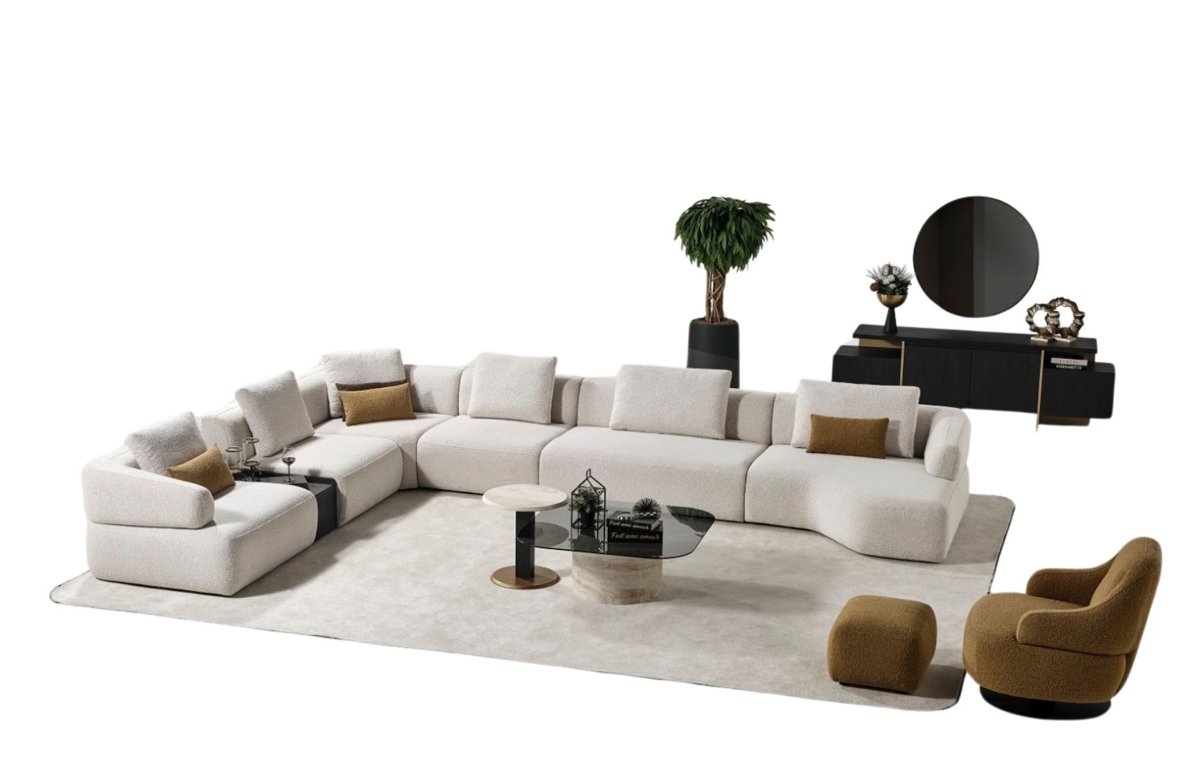 Eva L Köşe Koltuk Takımı(İslay)