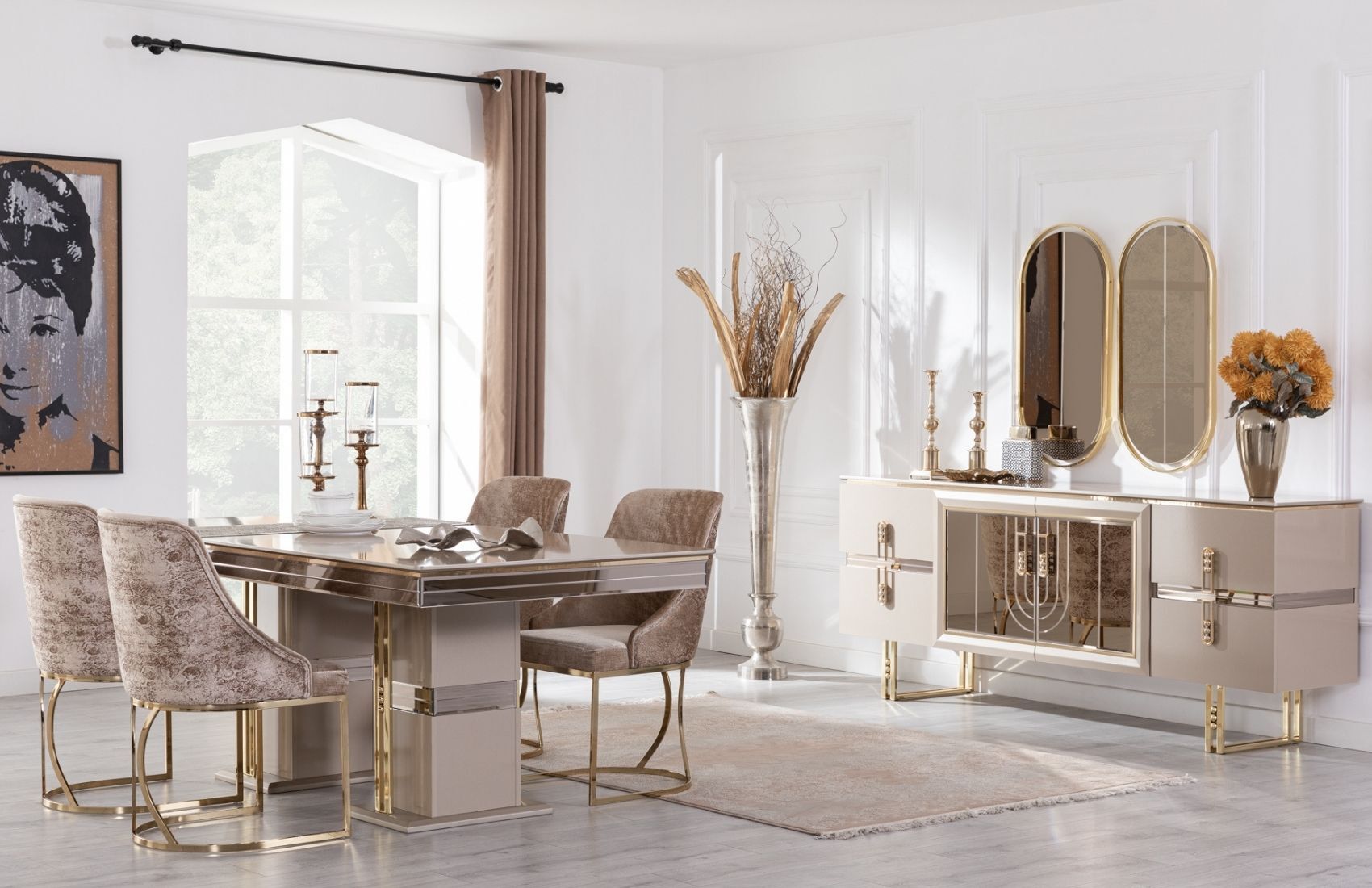 Gucci Yemek Odası Takımı