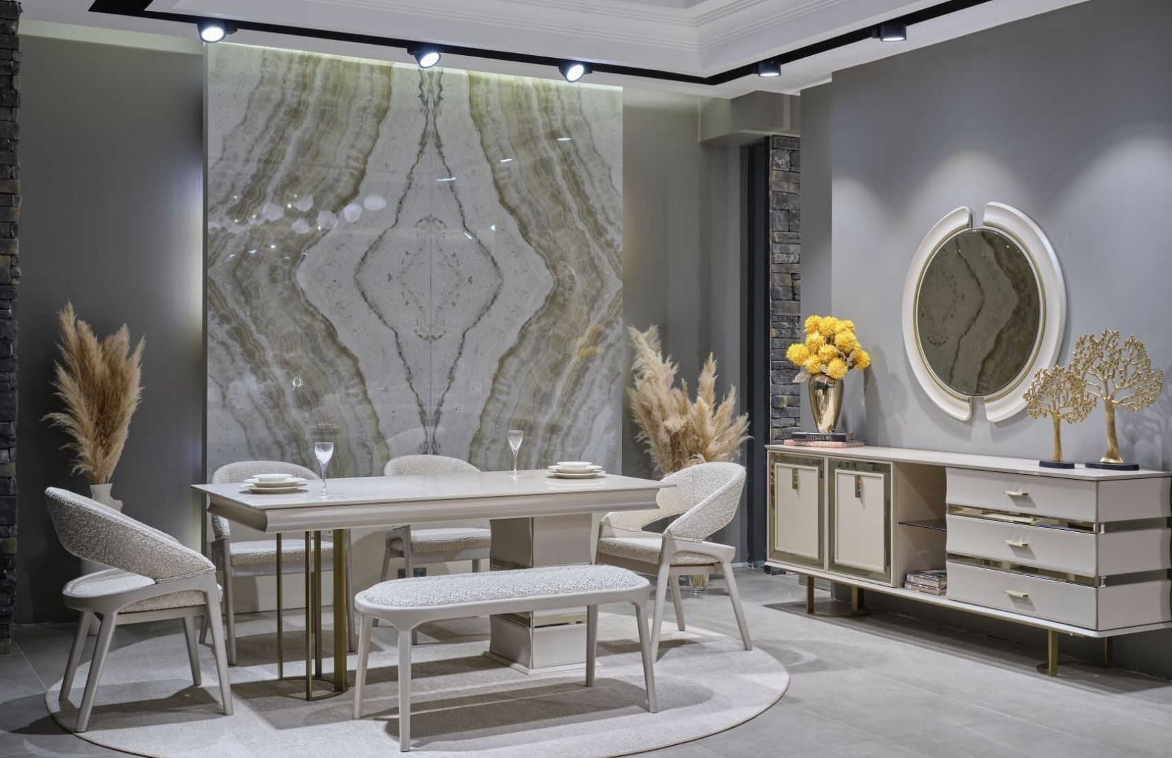 Prada Yemek Odası Takımı