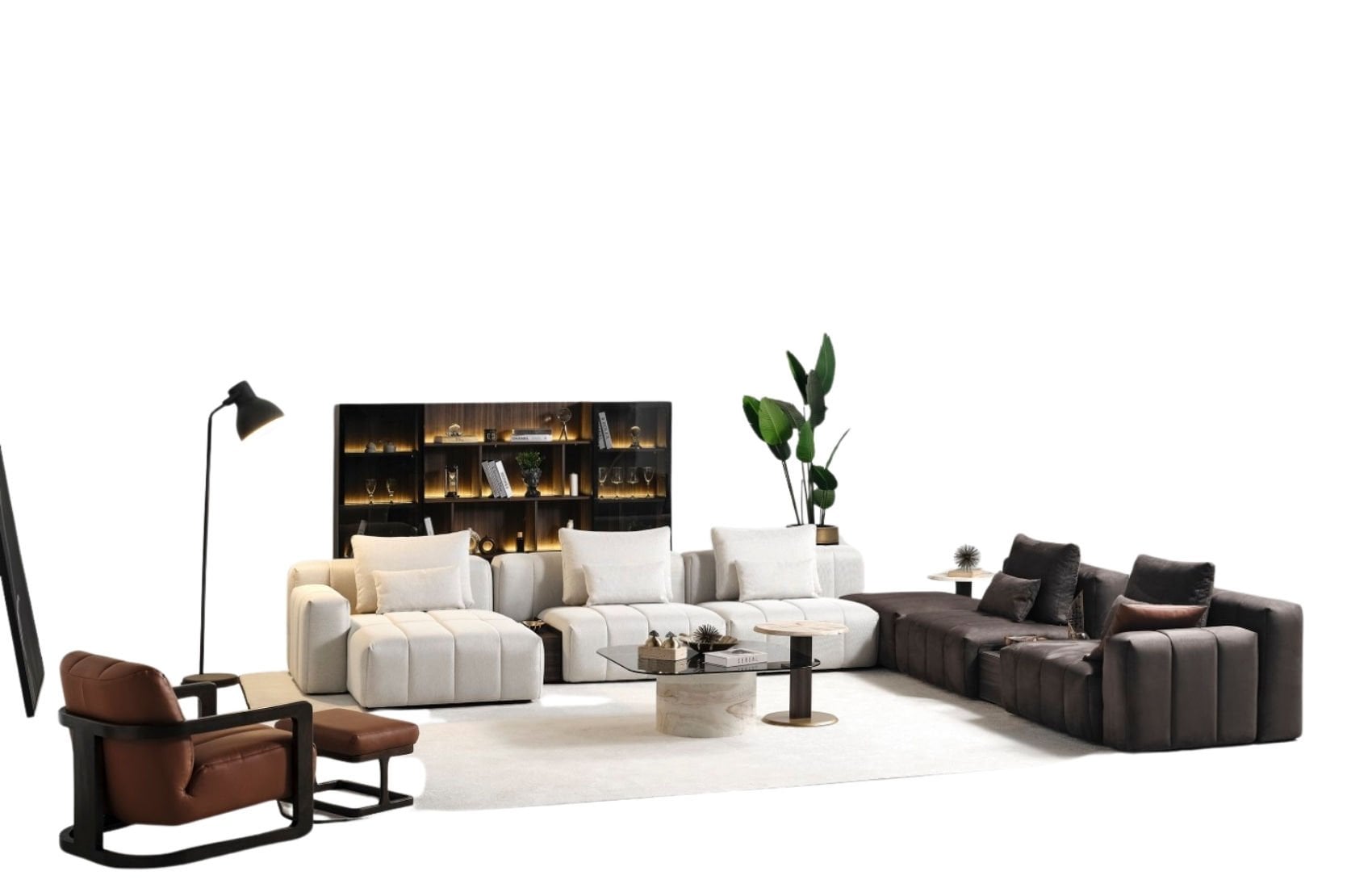 Aqua L Köşe Koltuk Takımı