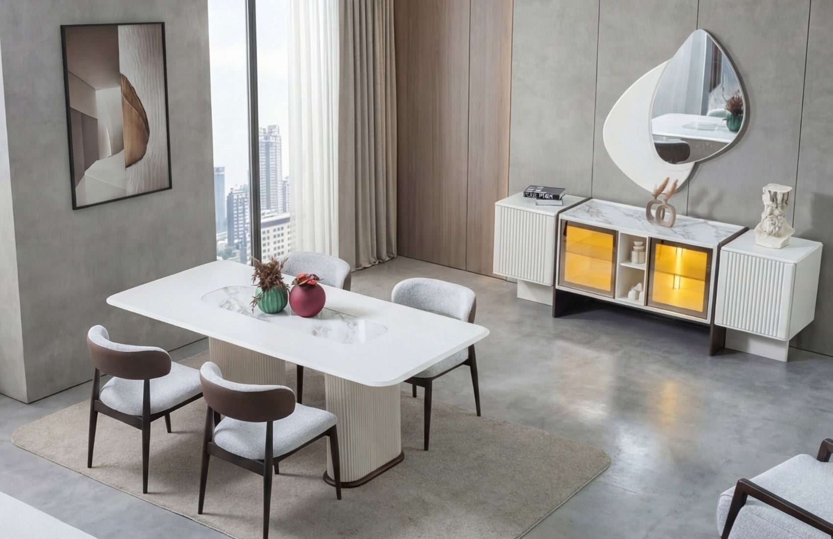 Tokyo Yemek Odası Takımı